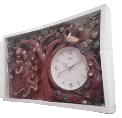RADHA KRISHNA DESIGN WALL CLOCK product image (2)