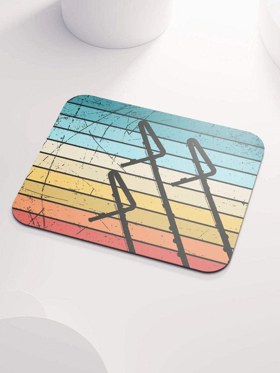 Retro Abstract Flute Mouse Pad - Contrabass product image (3)