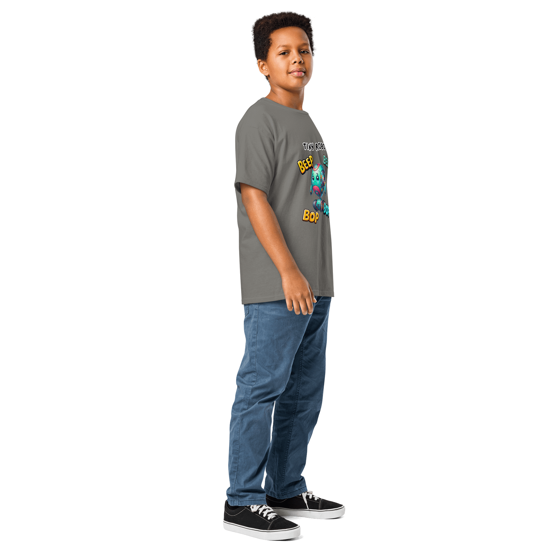 Tiny Robot BEEP BOP, Youth Tee product image (15)