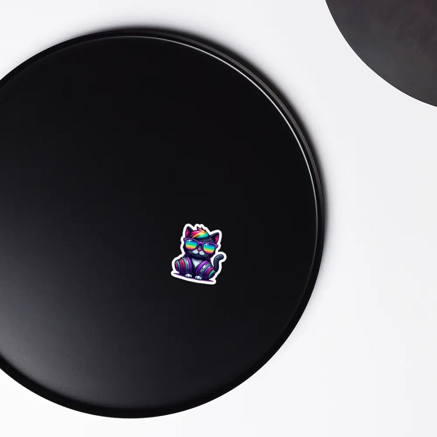 Cool Cat magnet product image (6)