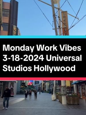 3-18-2024 Universal Studios work Vibes #fyp #fypシ #foryou #foryoupage #unistudios #lifeatush #themeparks #tiktok #viral 