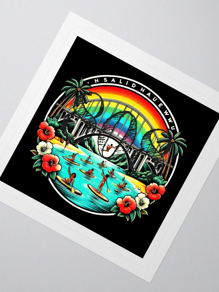 Rainbow Bridge 808 Stickers product image (6)
