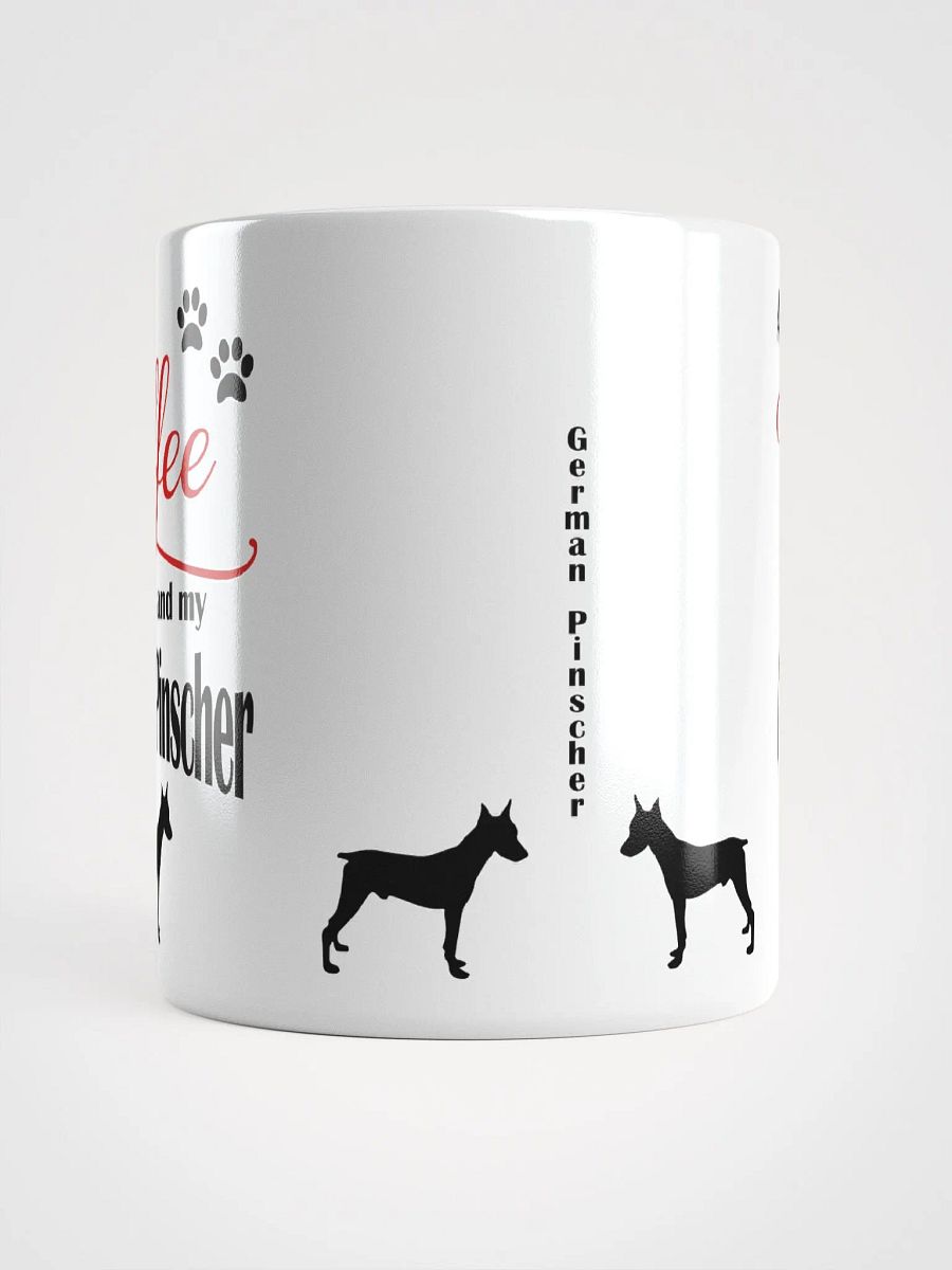 Coffee and my German Pinscher Mug product image (5)