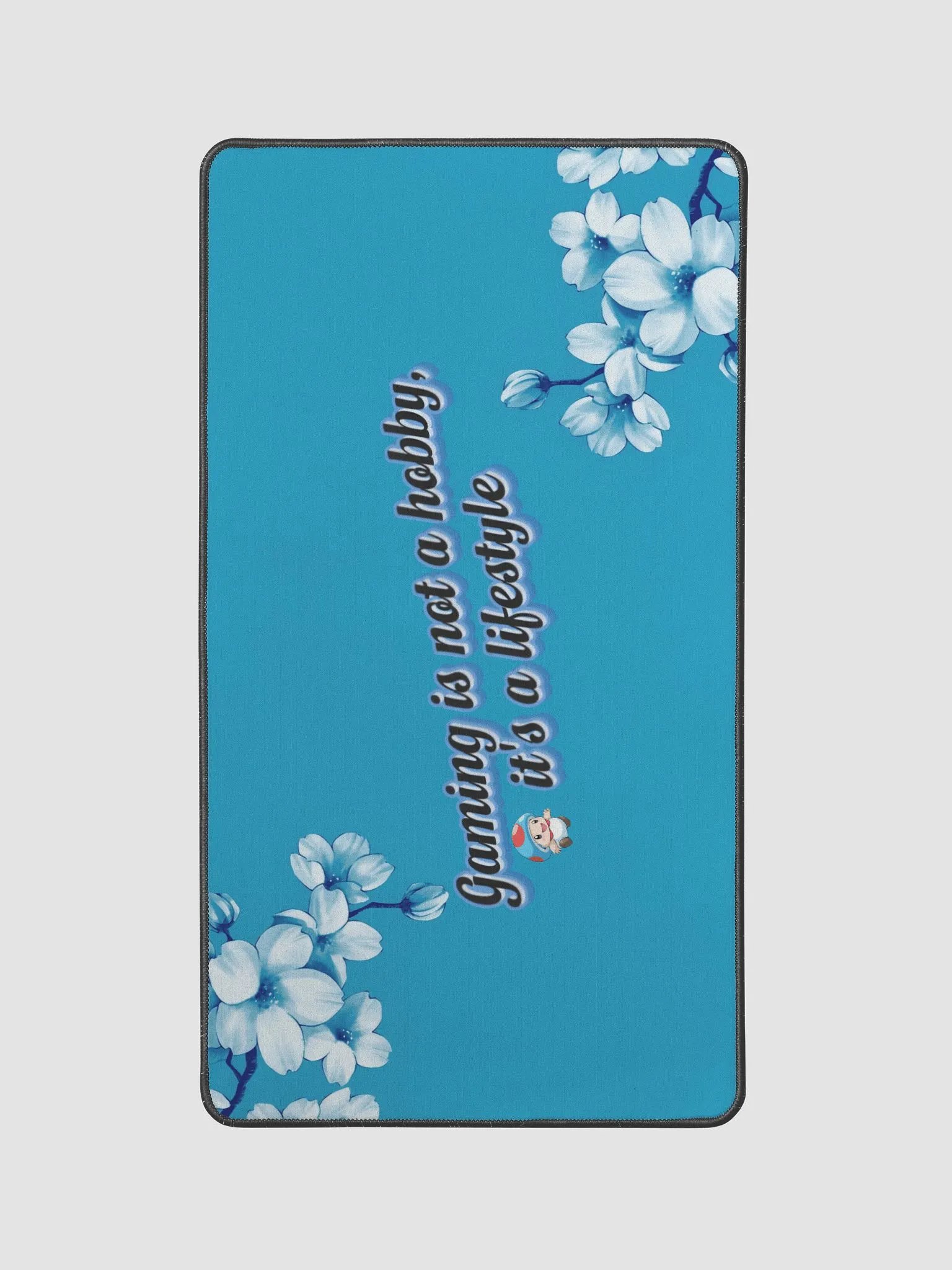 Mousepad gaming blue product image (2)