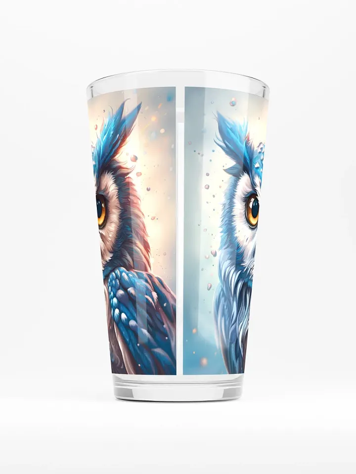 Blue Owl Pint Glass product image (2)