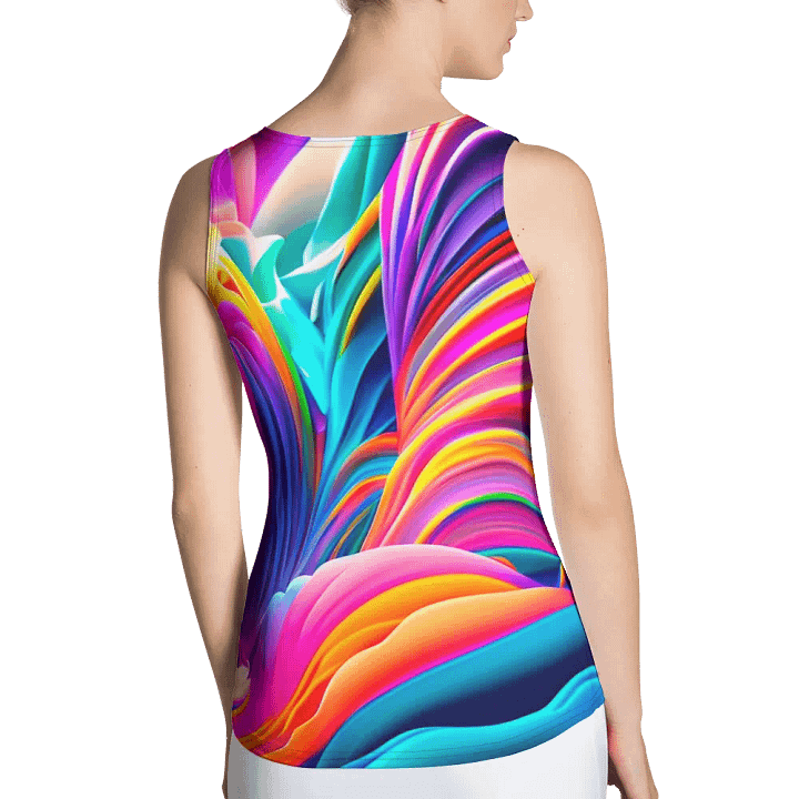The Waves of Color Women's Tank Top product image (2)