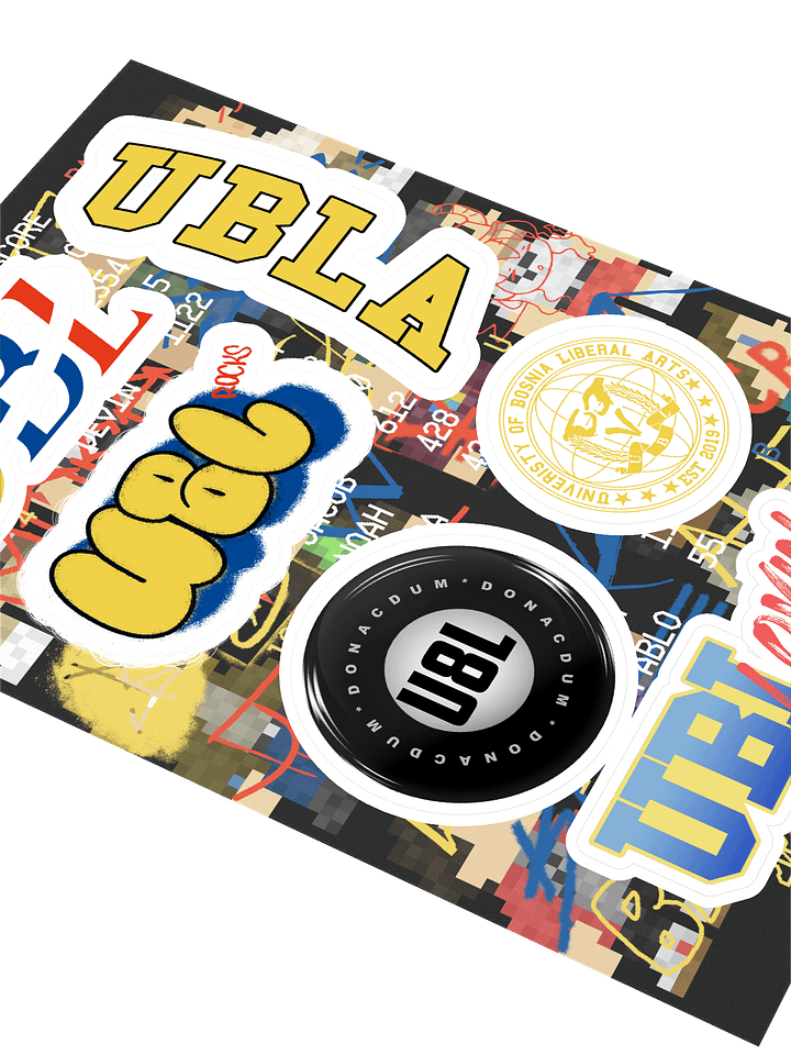 UBL Sticker Sheet product image (2)