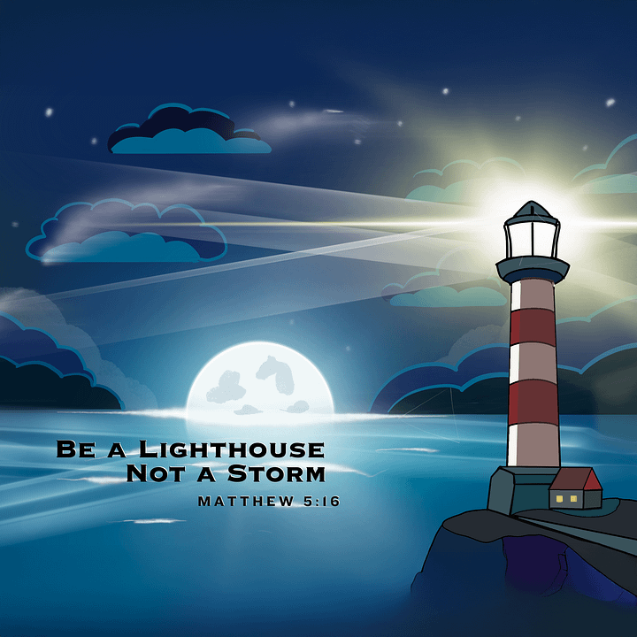 Be a Lighthouse Magnet product image (1)