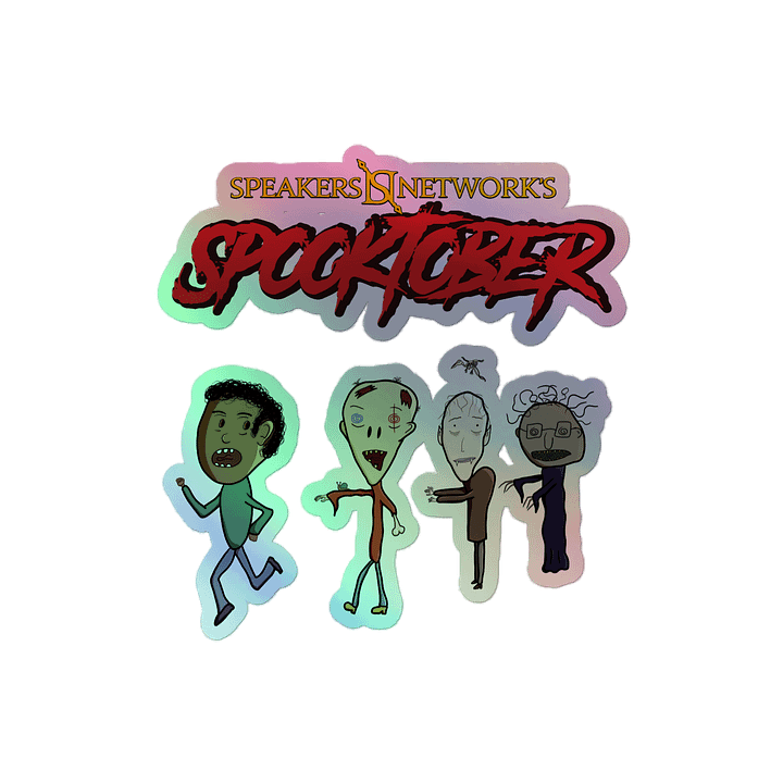 Spooktober 2025 Holo Stickers product image (2)