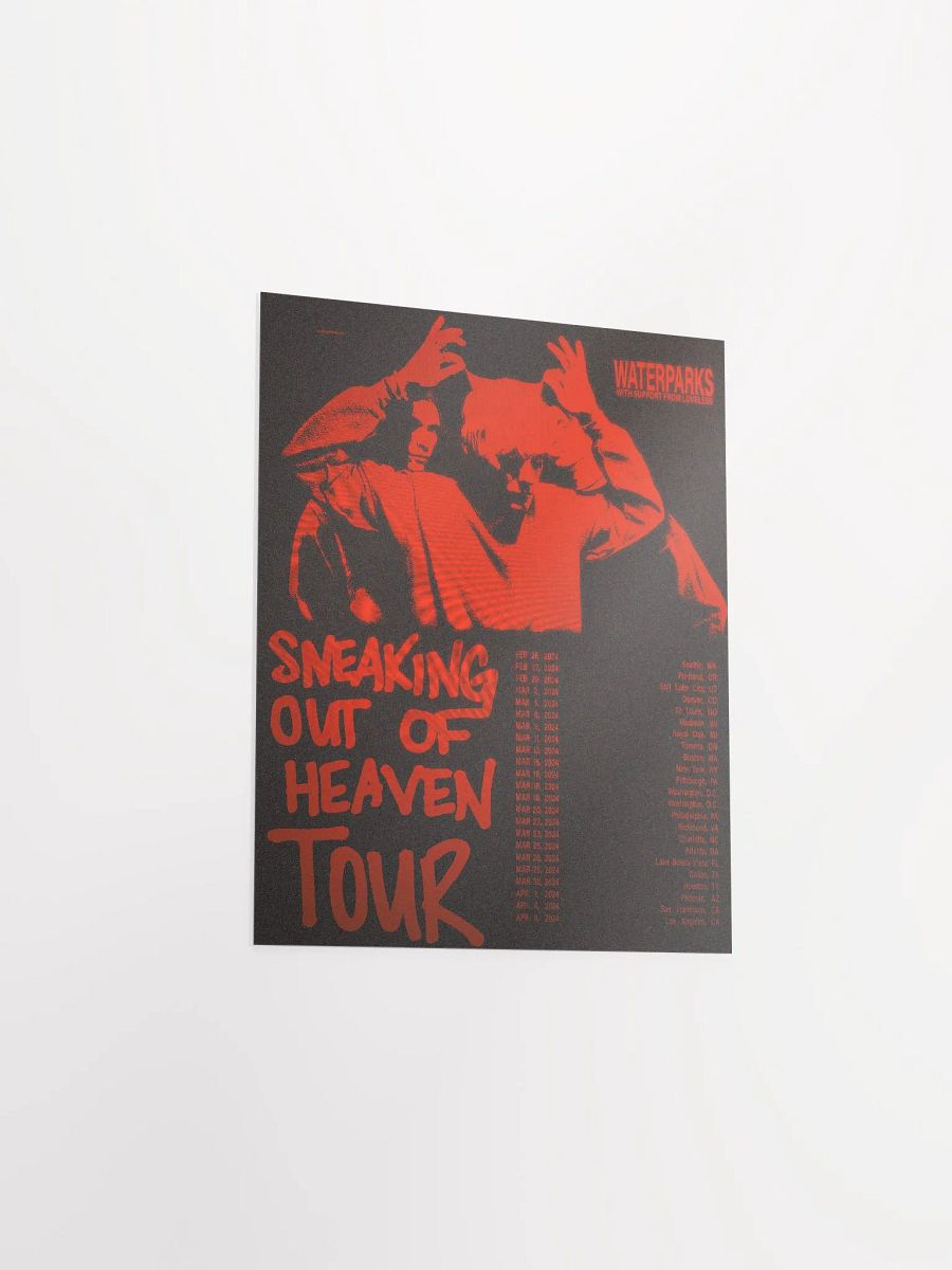 SOOH TOUR POSTER RED product image (8)