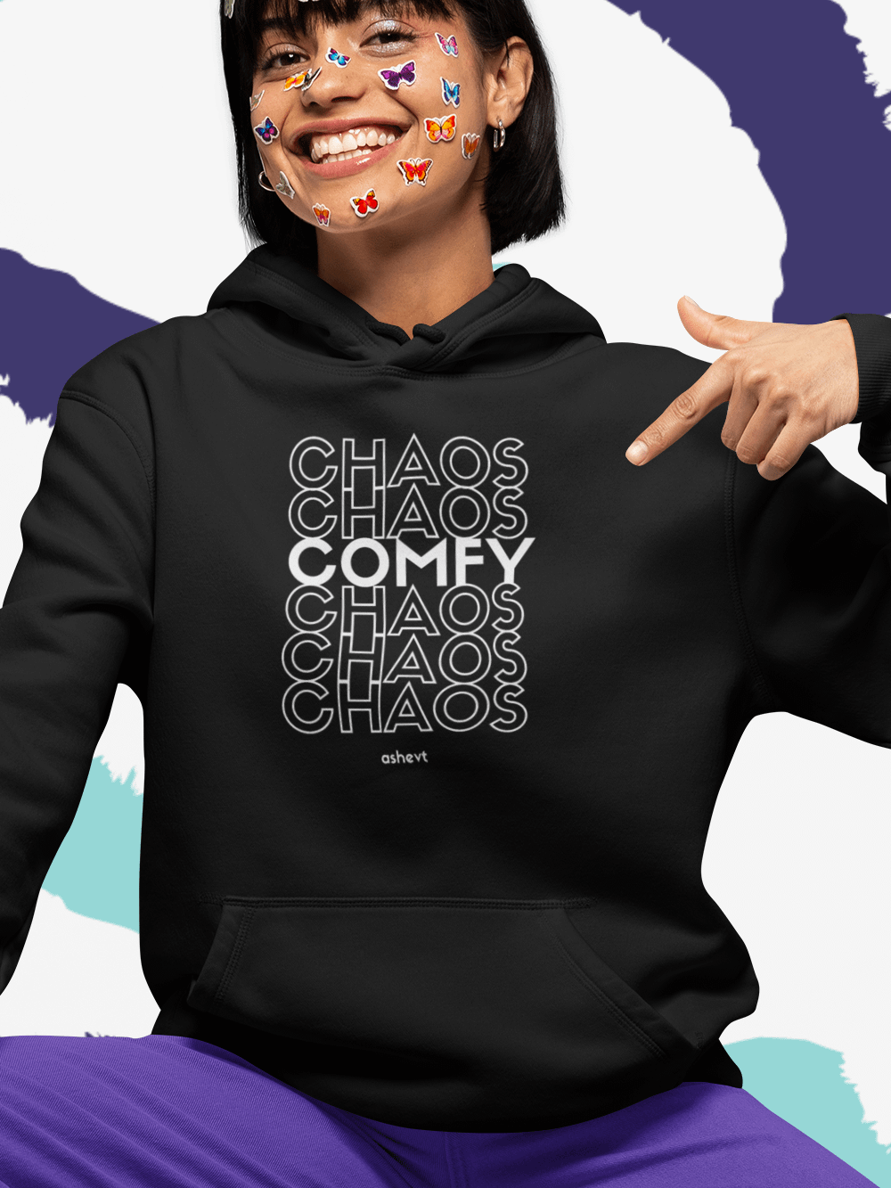 'COMFY' UNISEX PREMIUM HOODIE! ˚ ༘♡ ⋆｡˚ product image (1)