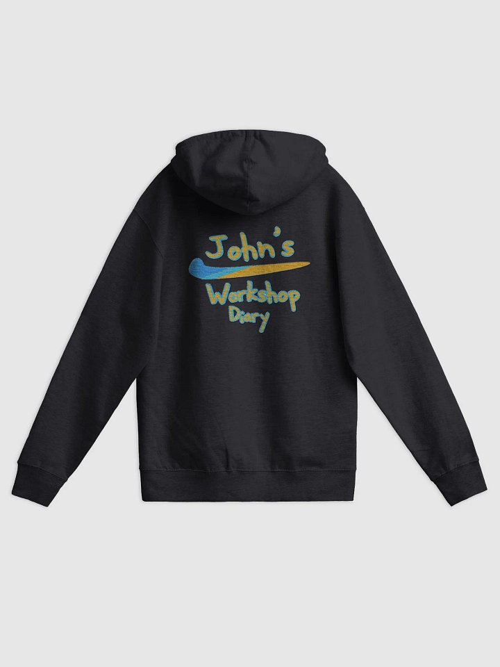 John's Workshop Diary Hoodie zip product image (2)