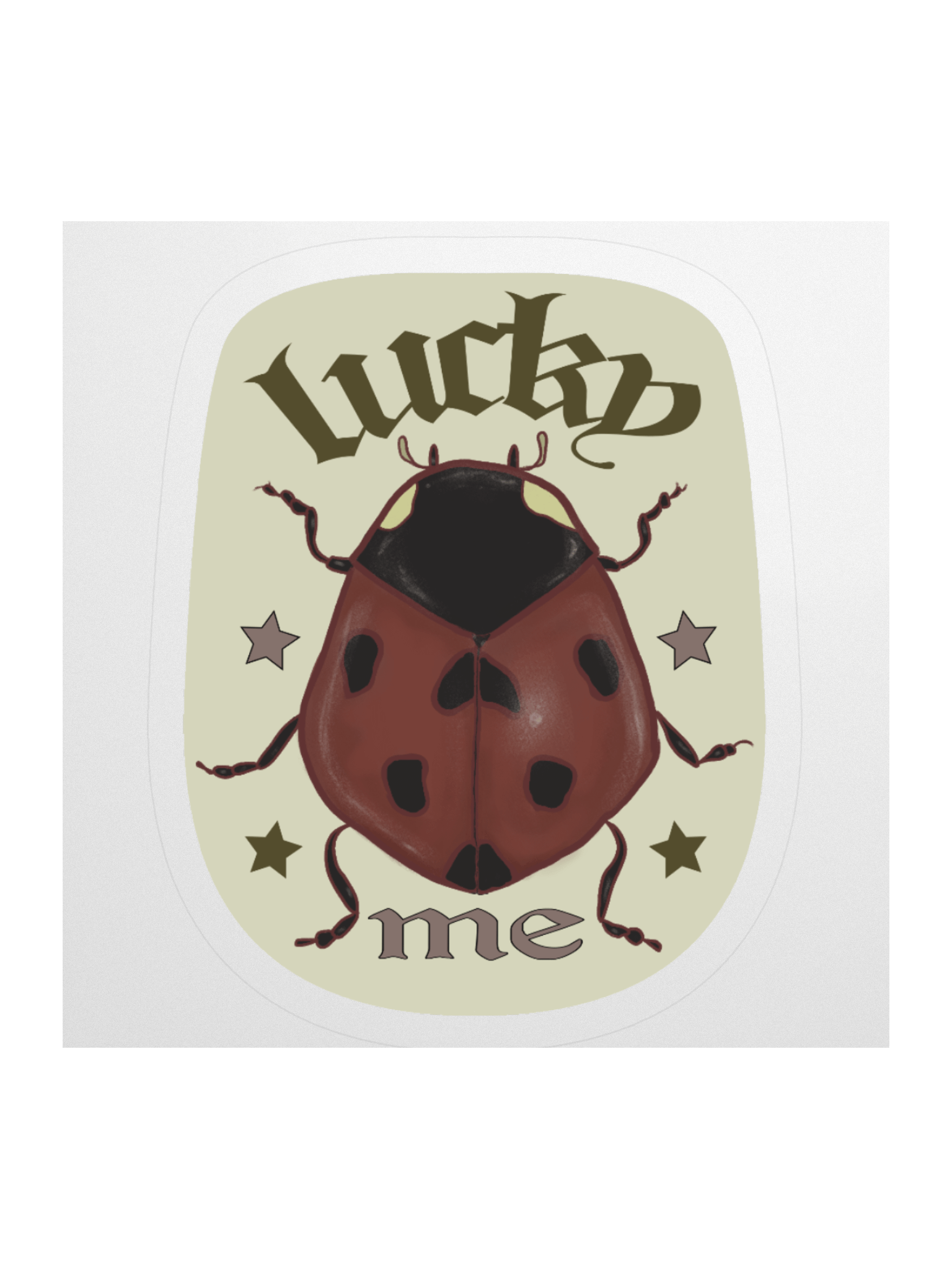 Lucky Me LadyBug - Sticker product image (2)