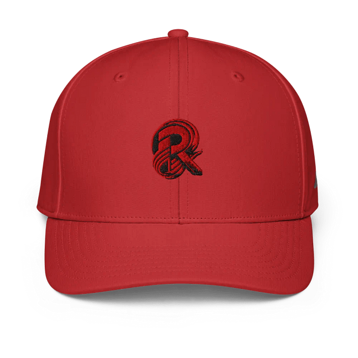 Retro Red Letter R Art Print product image (1)
