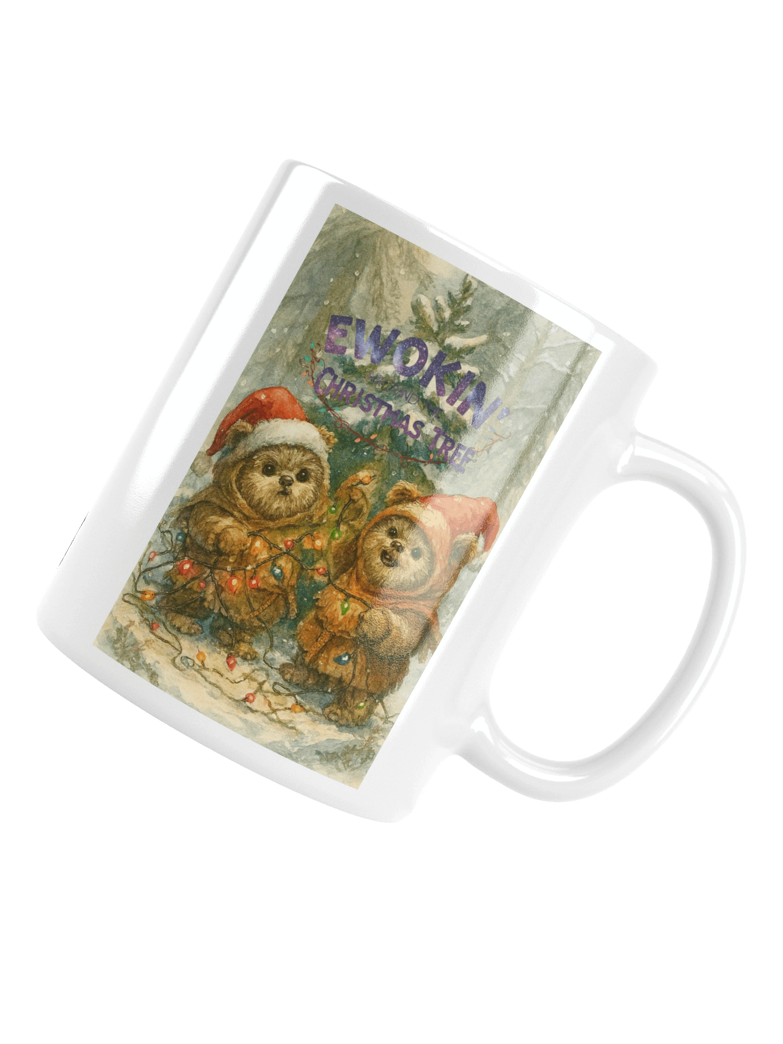 Ewokin' Around the Christmas Tree Mug product image (5)