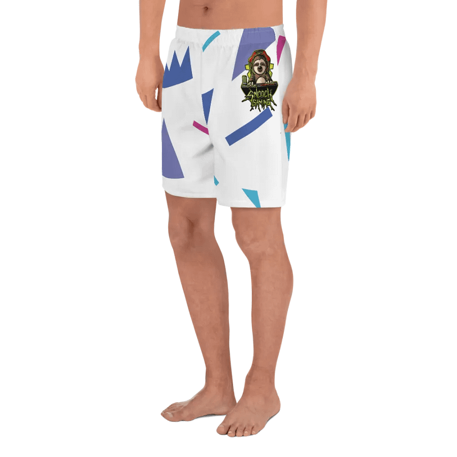 Snooch Gaming 90's All-Over Print Athletic Shorts product image (4)
