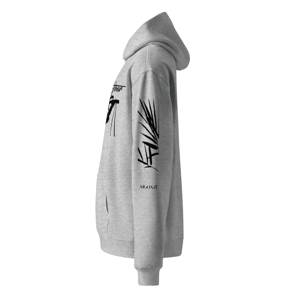 Black Final hour Samurai Oversized Hoodie product image (3)