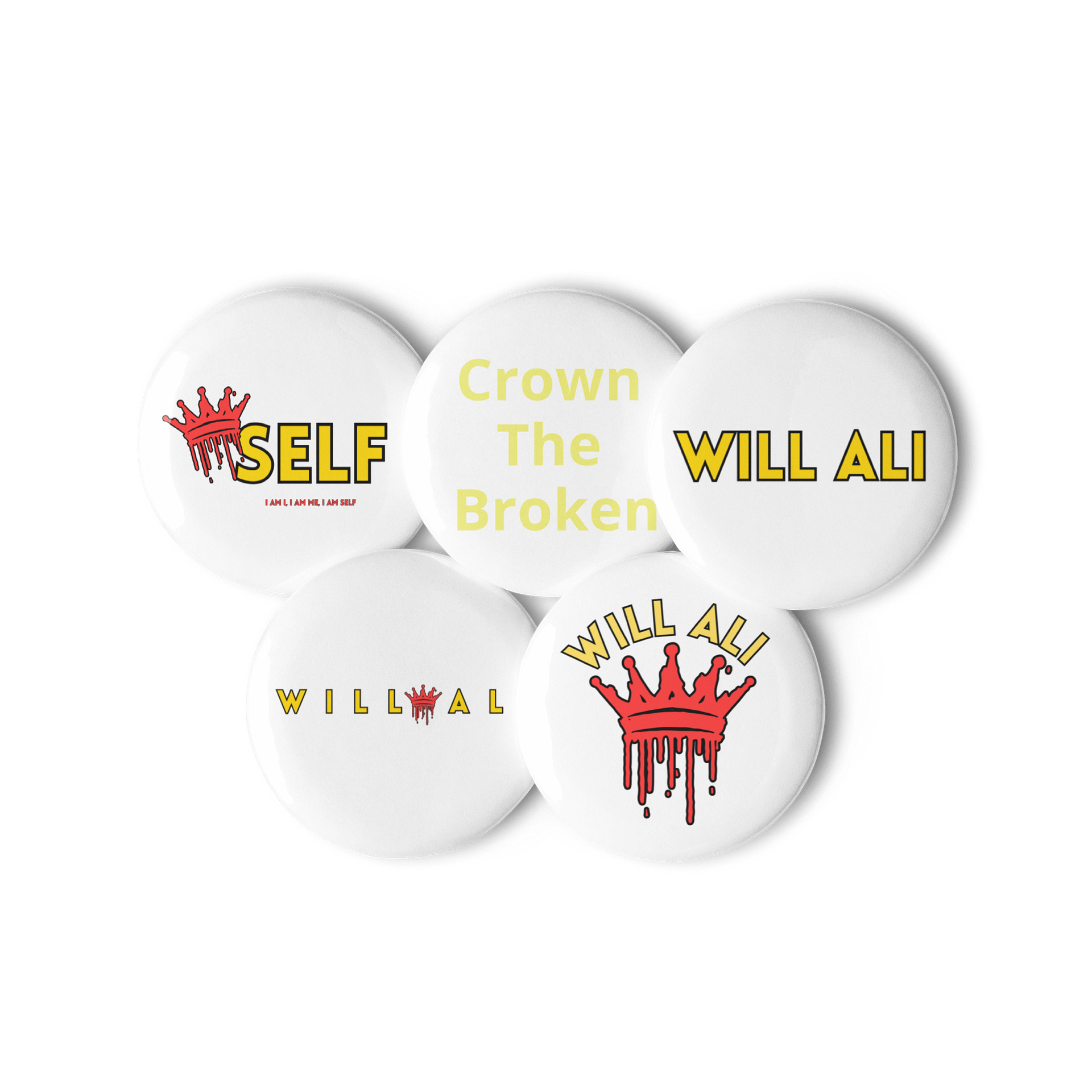 Limited Edition Royal Drip Pin Button Set product image (2)