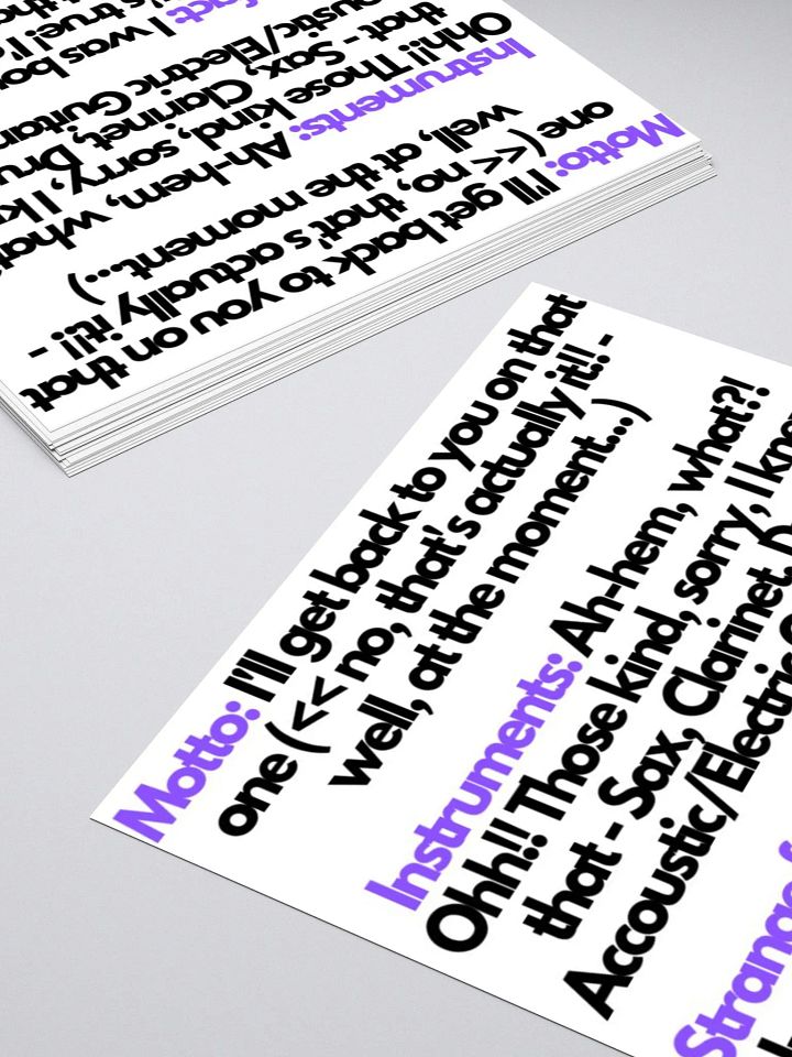 2006 Website Fav Quotes Stickers product image (1)