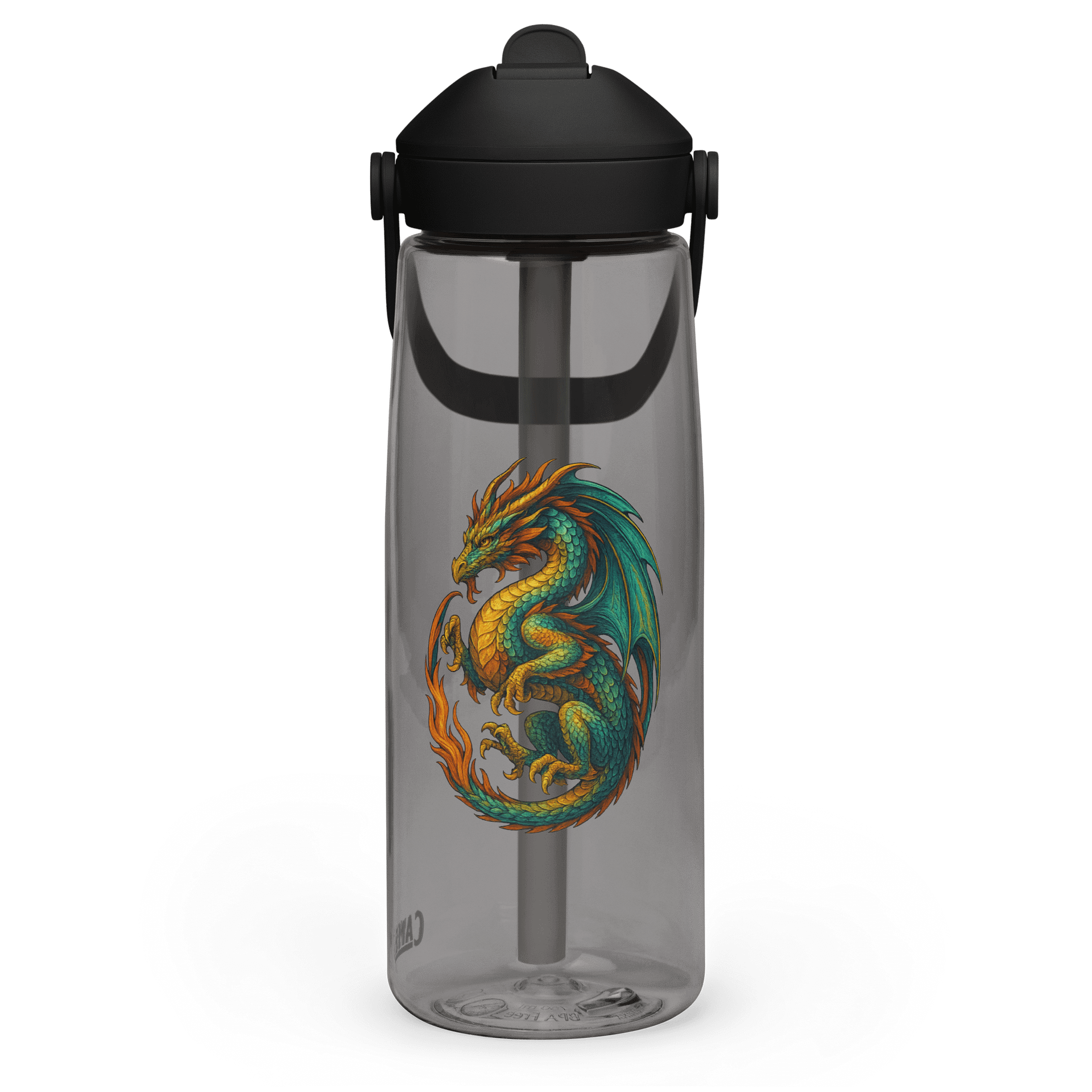 🔥 The Multicoloured Dragon Water Bottle – Power in Every Sip 🔥 product image (1)