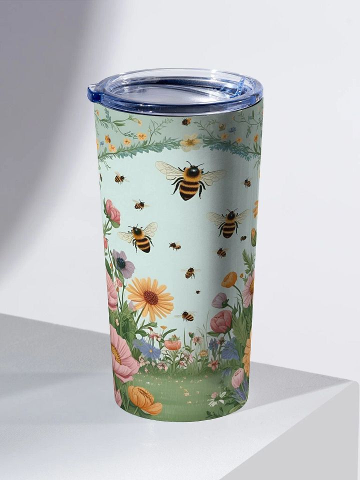 Bee Garden 20oz Stainless Steel Tumbler product image (1)