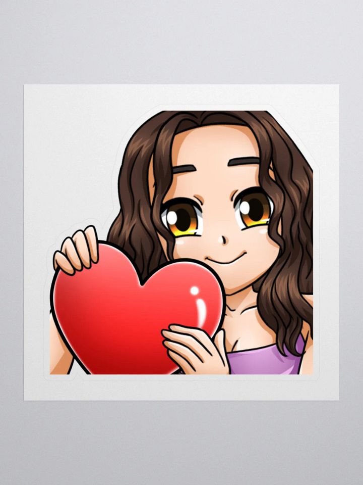 Chloe Love Emote Sticker product image (1)