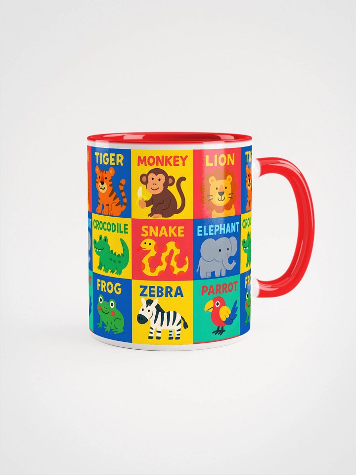 Wildlife Colorful Cartoon Ceramic Mug product image (2)