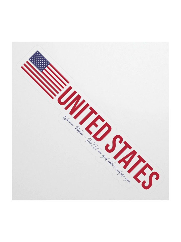 Patriotic Pride Kiss Cut Stickers product image (1)