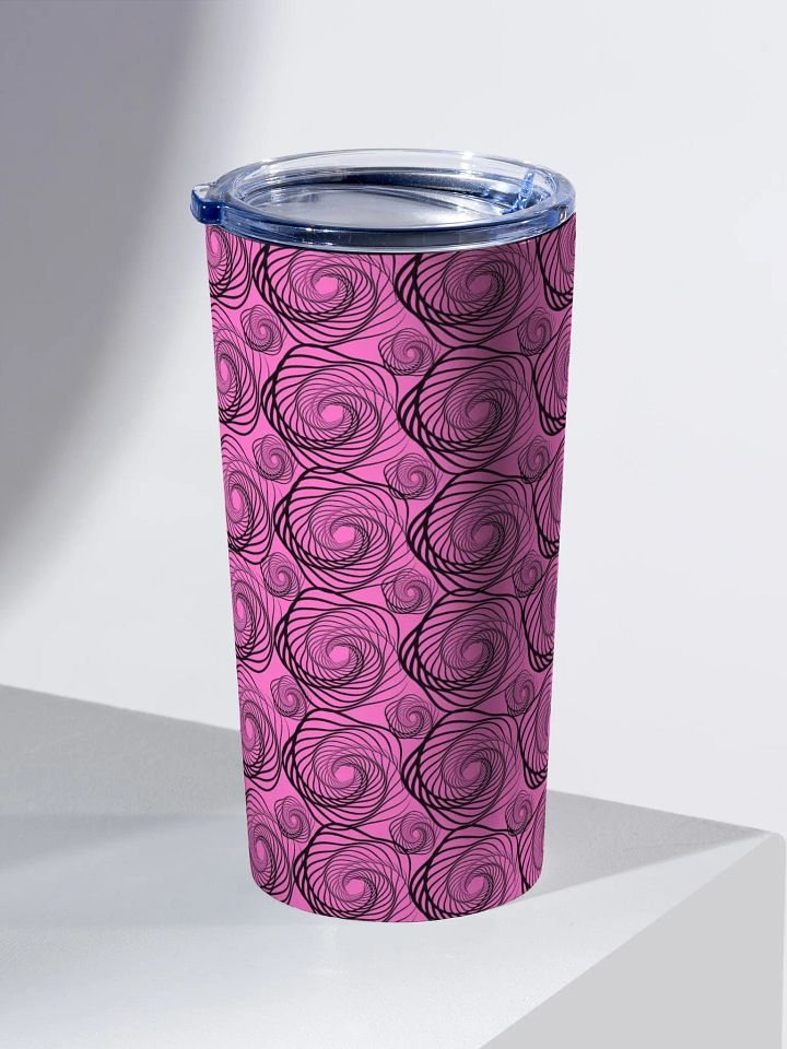 pink sacred geometry Elegance 20oz Tumbler for fun ladies friends moms daughters product image (2)