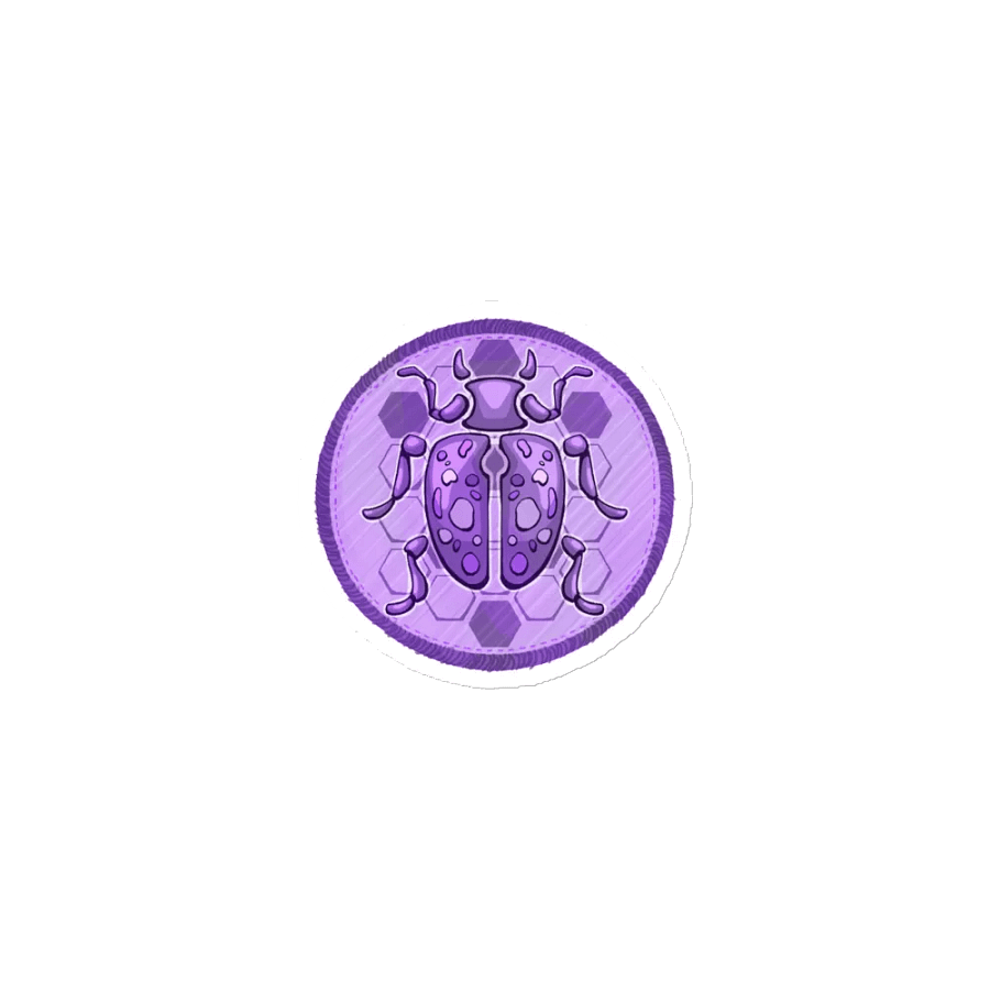 Lavender Ladybugs Magnet product image (1)