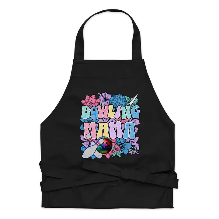 Bowling Mama Fun Organic Cotton Apron product image (1)