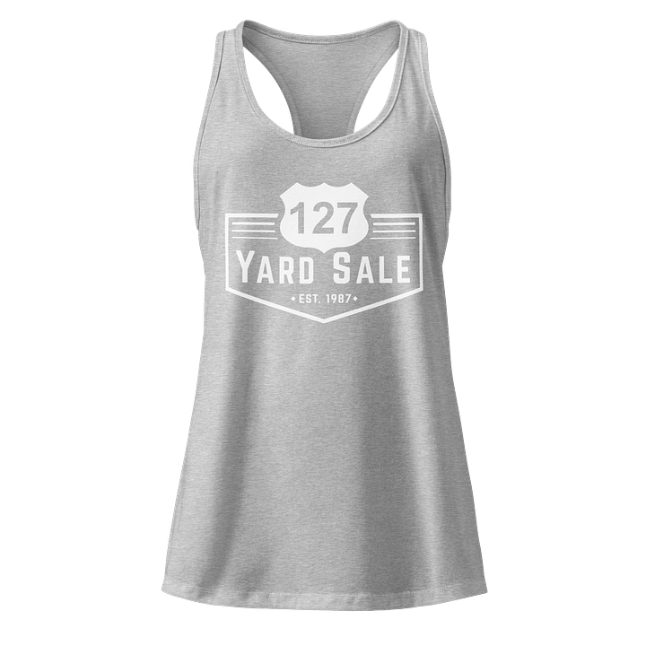 127 Yard Sale (2025) Vintage - Next Level Women's Racerback Tank Top - Multicolor product image (3)