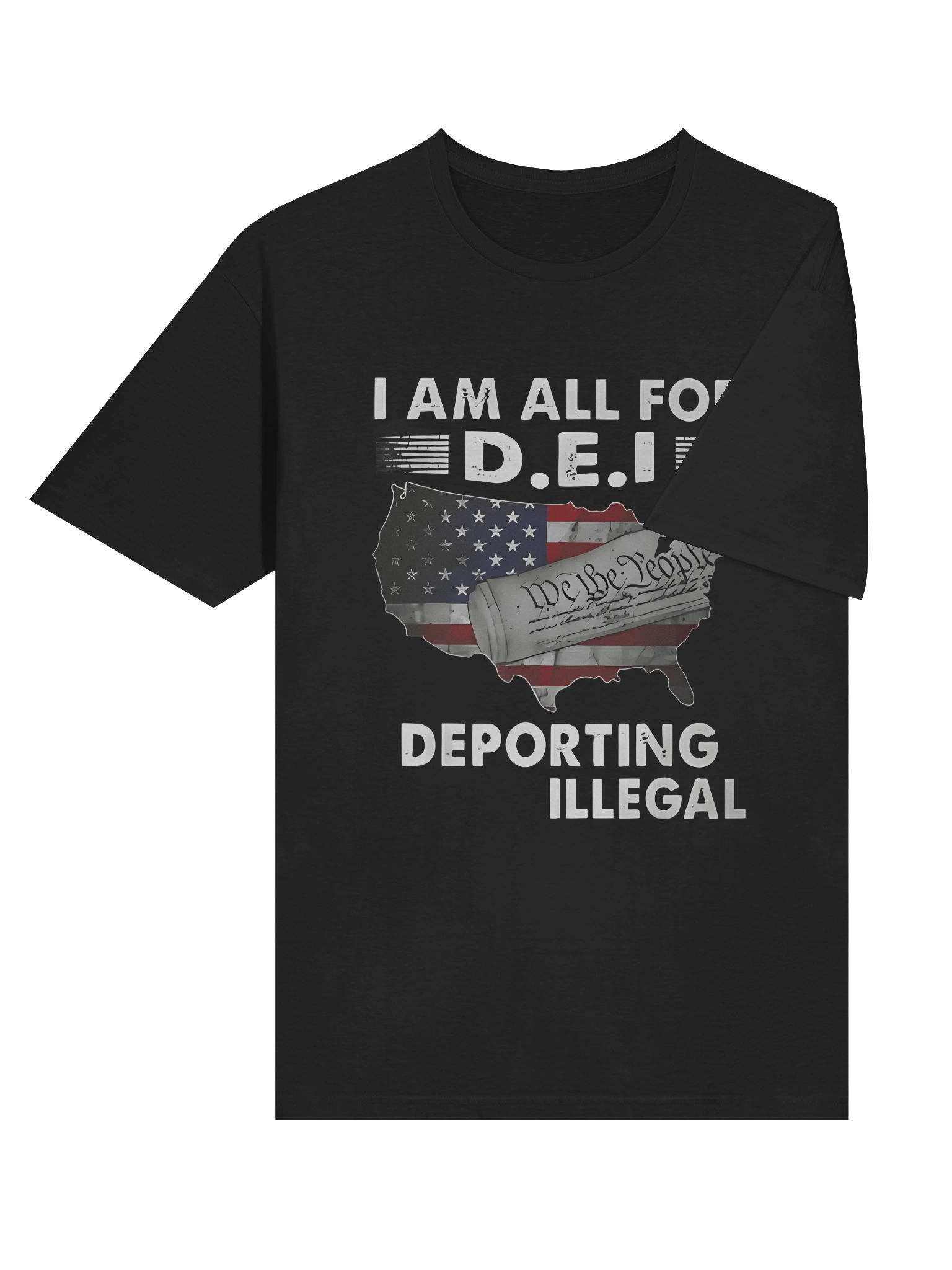 I Am All For DEI – Deporting Every Illegal T-Shirt product image (4)