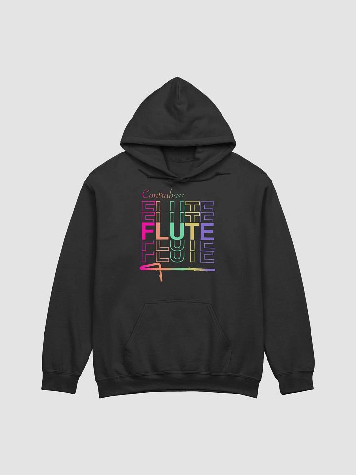 Symmetrical Flute Graphic Hoodie - Contrabass - Unisex product image (1)