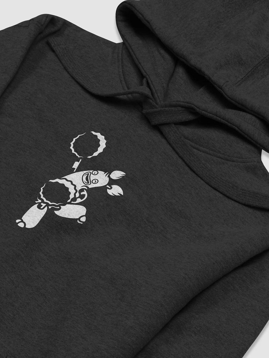 PomPom Single Color (White on Dark) Hoodie product image (3)