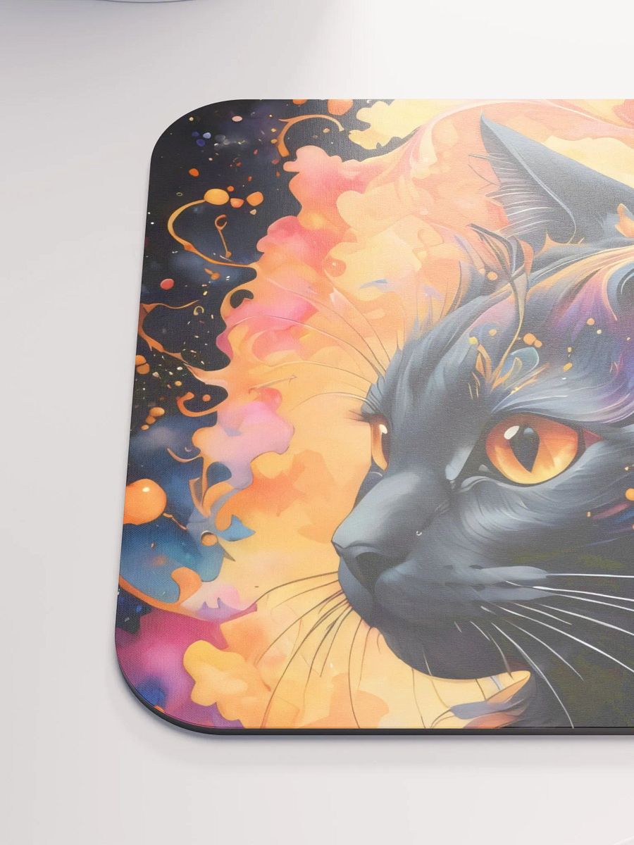 Cosmic Cat Dreams Mouse Pad product image (7)