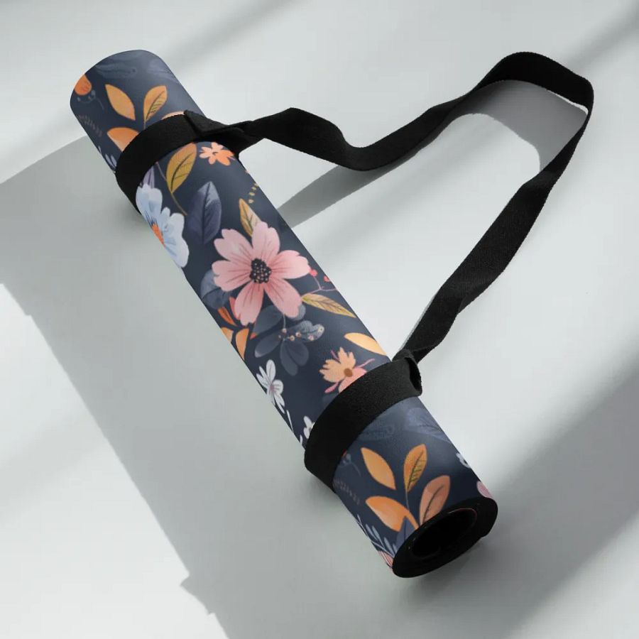 Floral Pattern Yoga Mat by Treasure Pie product image (6)