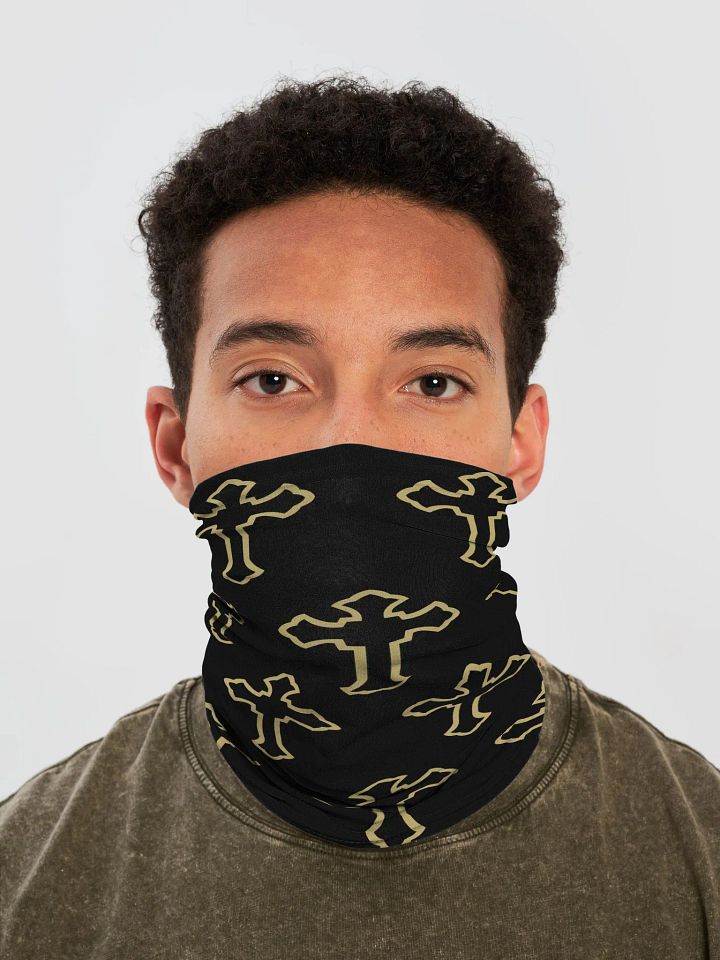 Exodus Cross - Black - Neck Gaiter/Face Mask product image (2)