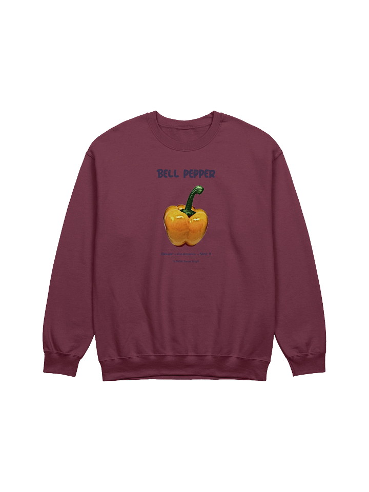 Vibrant Bell Pepper Crewneck Sweatshirt product image (7)