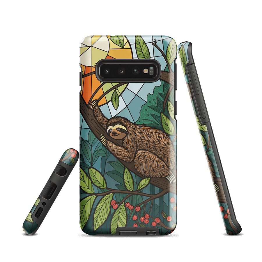Sloth Serenity Stained Glass Samsung® Tough Case product image (1)