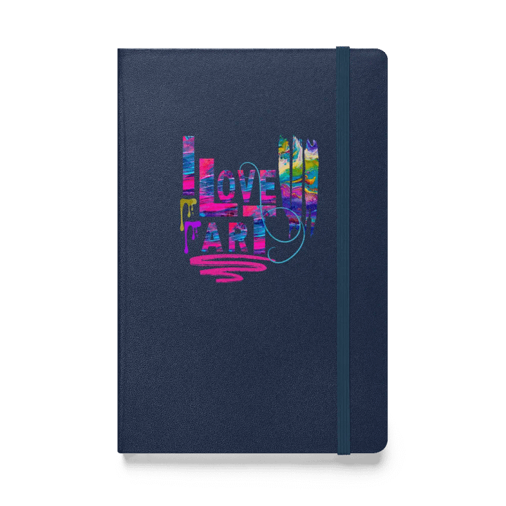 Vibrant Love Art JournalBook for art students moms daughters friends art teachers product image (1)