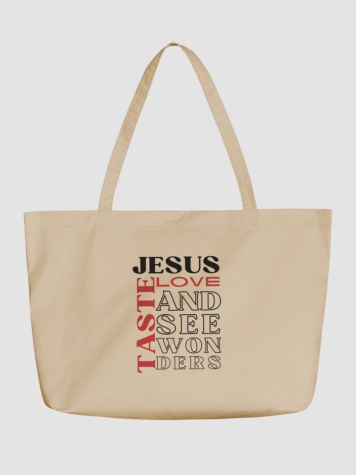 Taste JESUS Love Eco Tote bag product image (1)