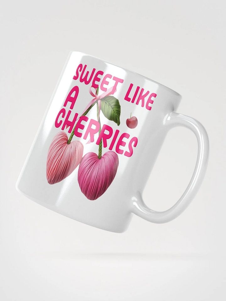 Sweet Like a Cherries - White Glossy Mug product image (4)