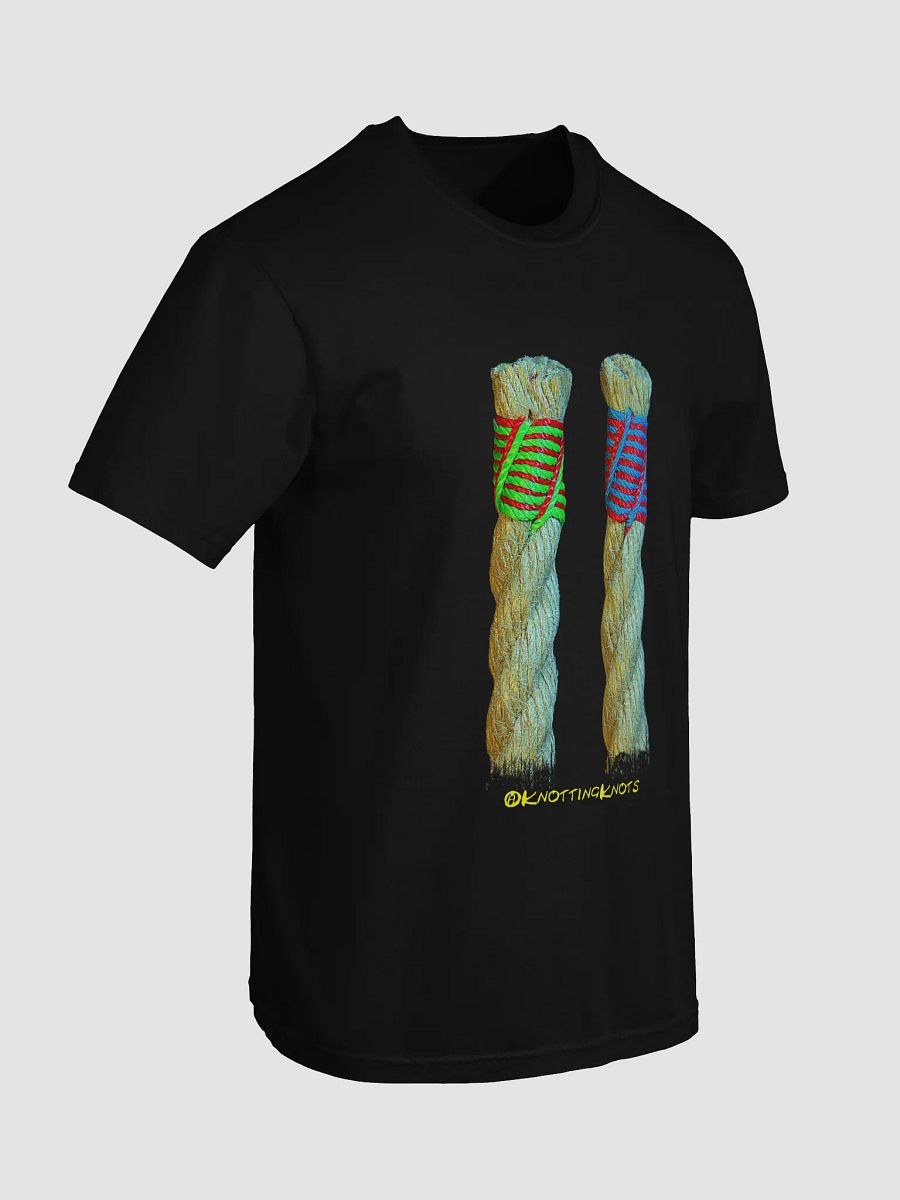 Nautical Sailmaker's Whipping Black T-Shirt product image (7)