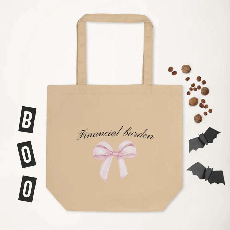 Financial burden tote bag product image (6)