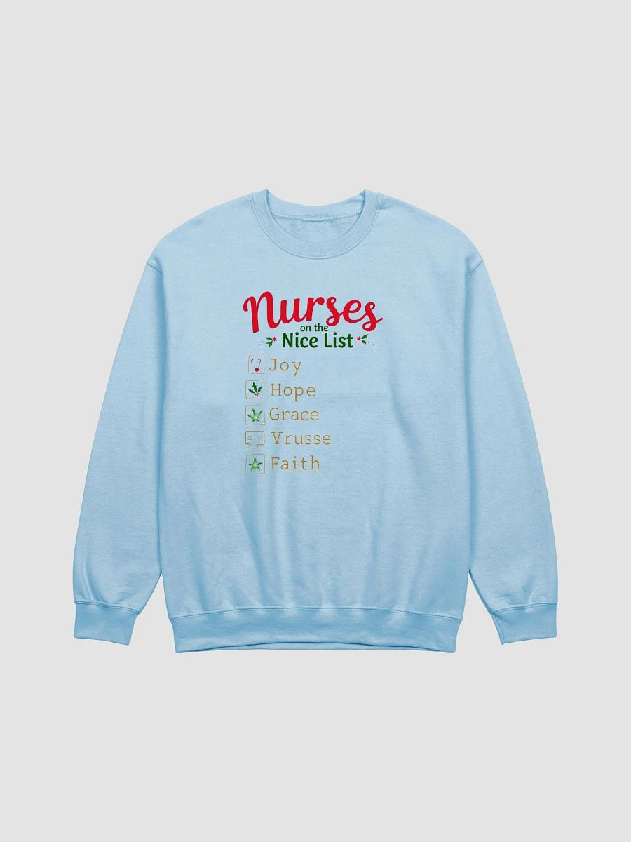 Festive Nurses on the Nice List Sweatshirt product image (3)