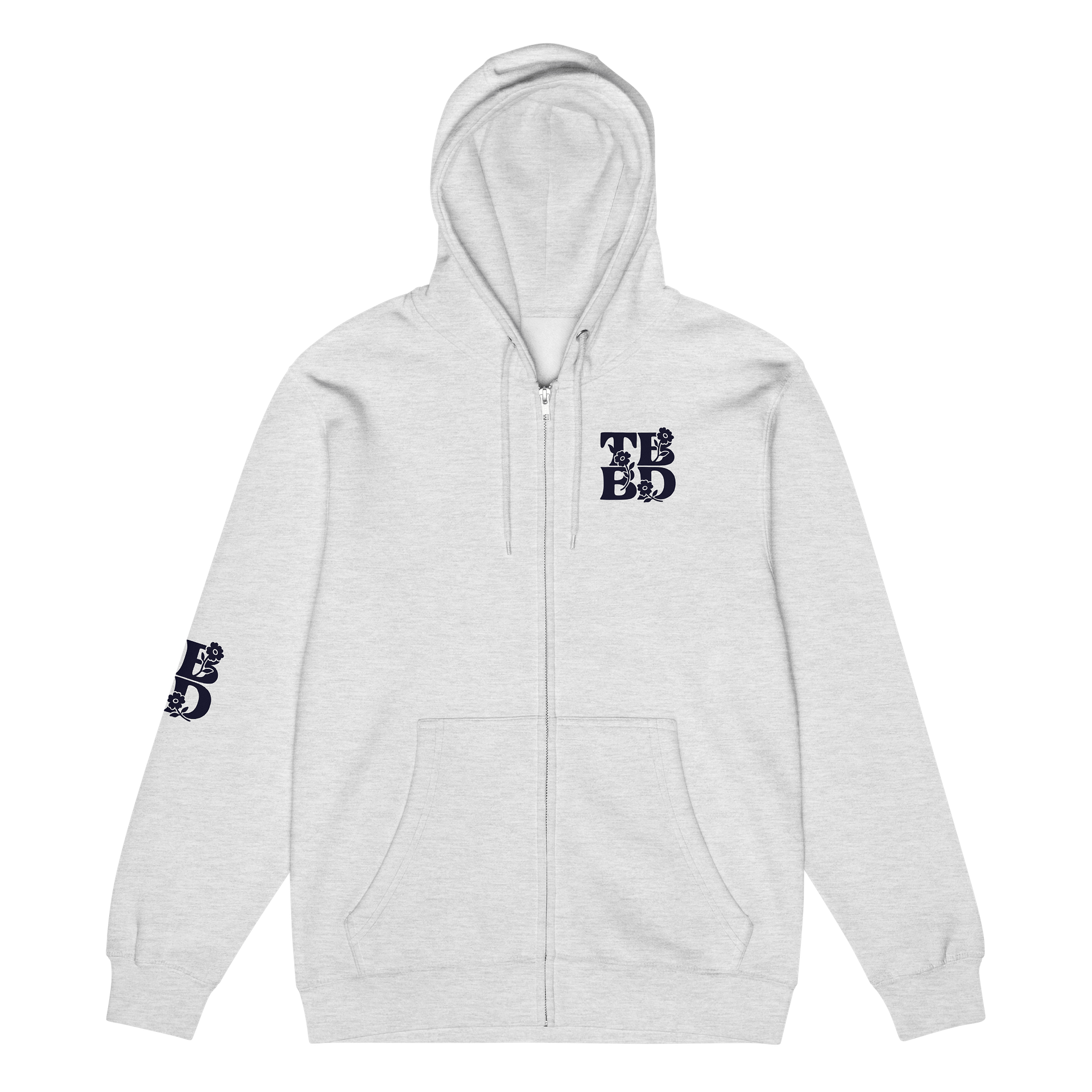 The Big Beautiful Day Floral Zip-Up Hoodie product image (9)