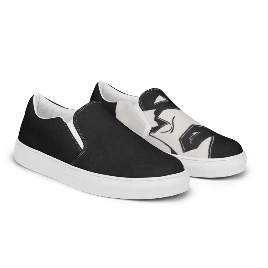 Premium Black Men's Slip-On Shoes n. 16 product image (2)
