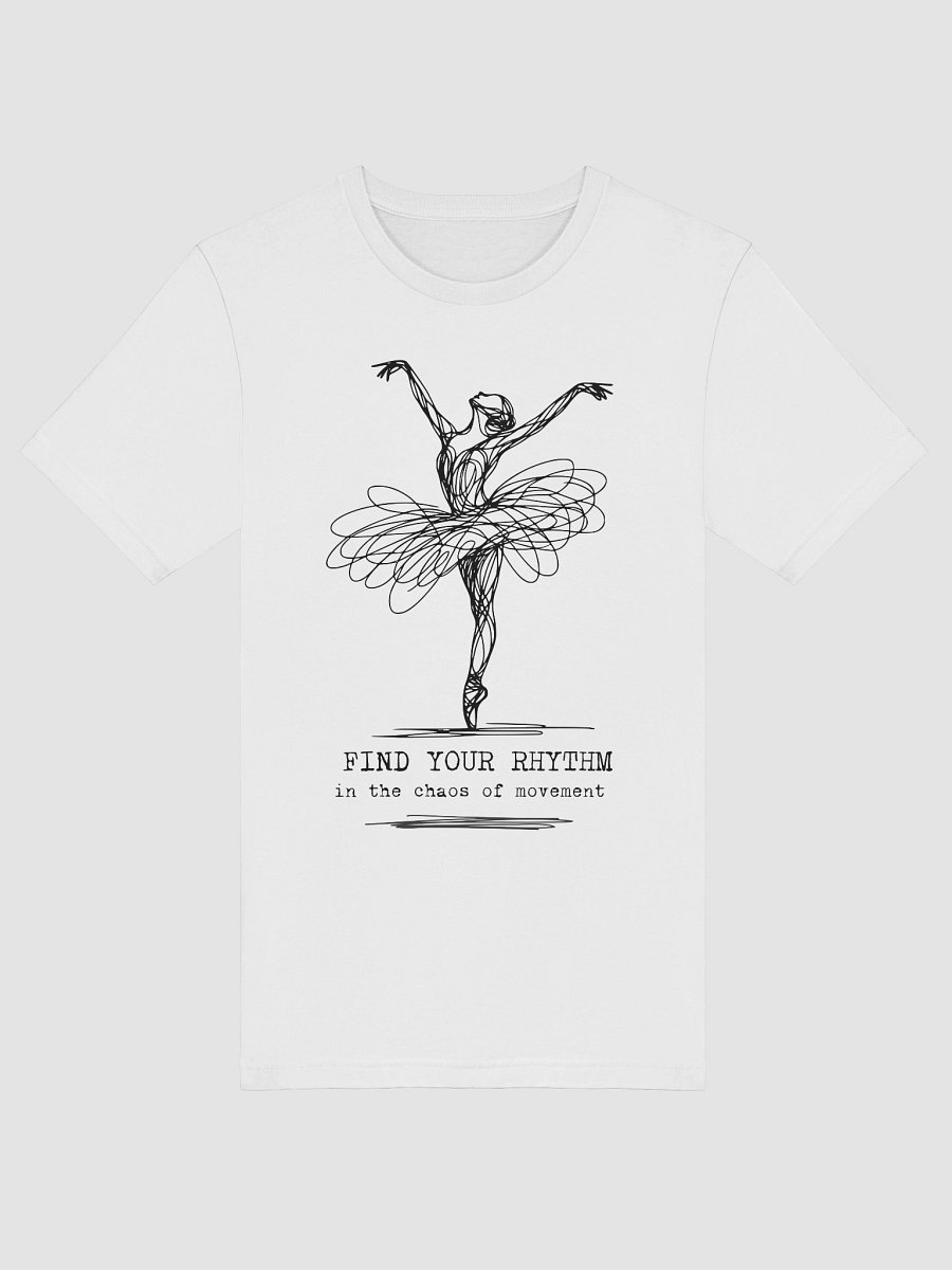 Minimalist Ballerina Line Art Tee product image (5)