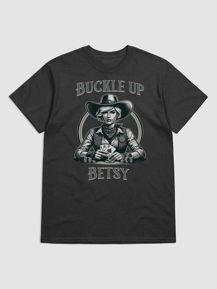 Buckle Up Betsy Wild West Card Shark Tee product image (1)